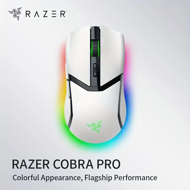 Razer Cobra Pro Wireless Gaming Mouse – LED Lights | Optical Sensor | USB Charging