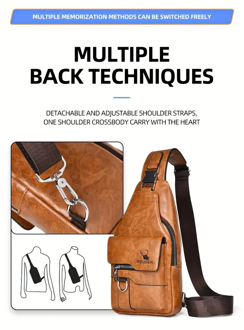 WEIXIER Women’s Crossbody, Chest, Handbag & Shoulder Bag Set – Trendy, Functional & Lightweight