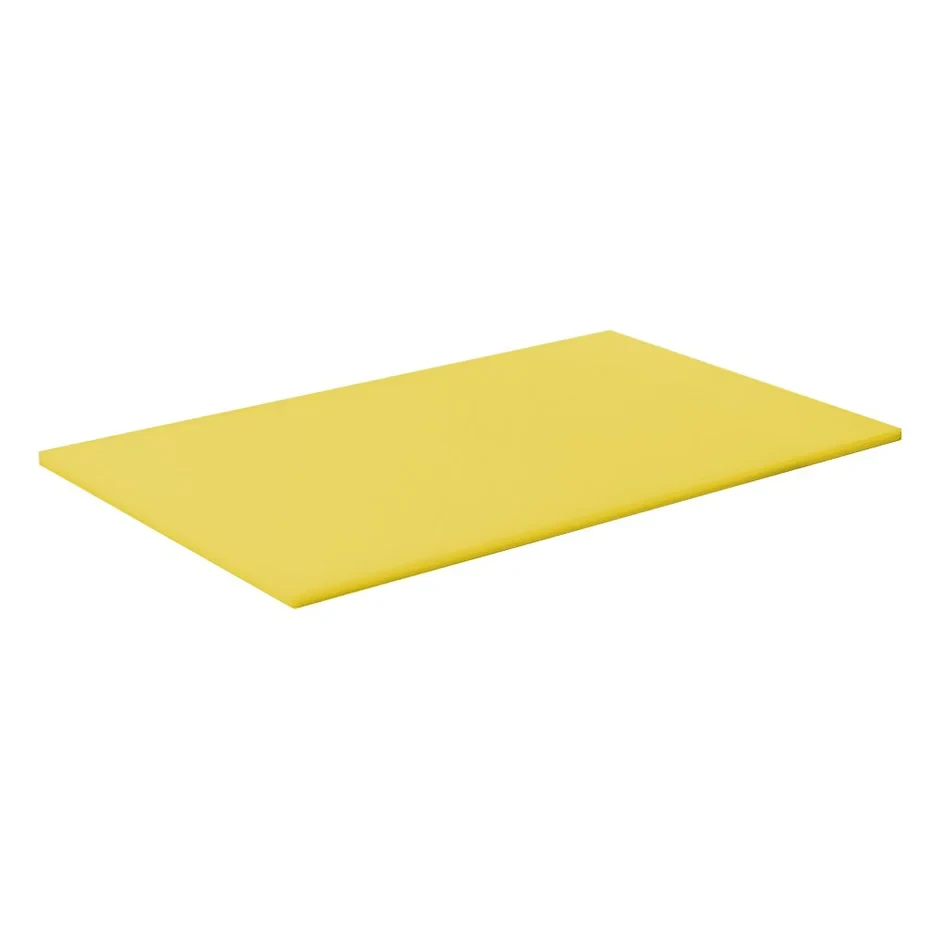 Plastic Cutting Board (Yellow) 48cmx33cmx1.5cm