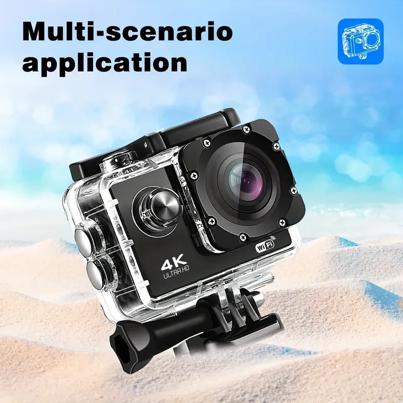 OURLIFE 4K HD Action Camera – Powerful, Compact & Adventure-Ready