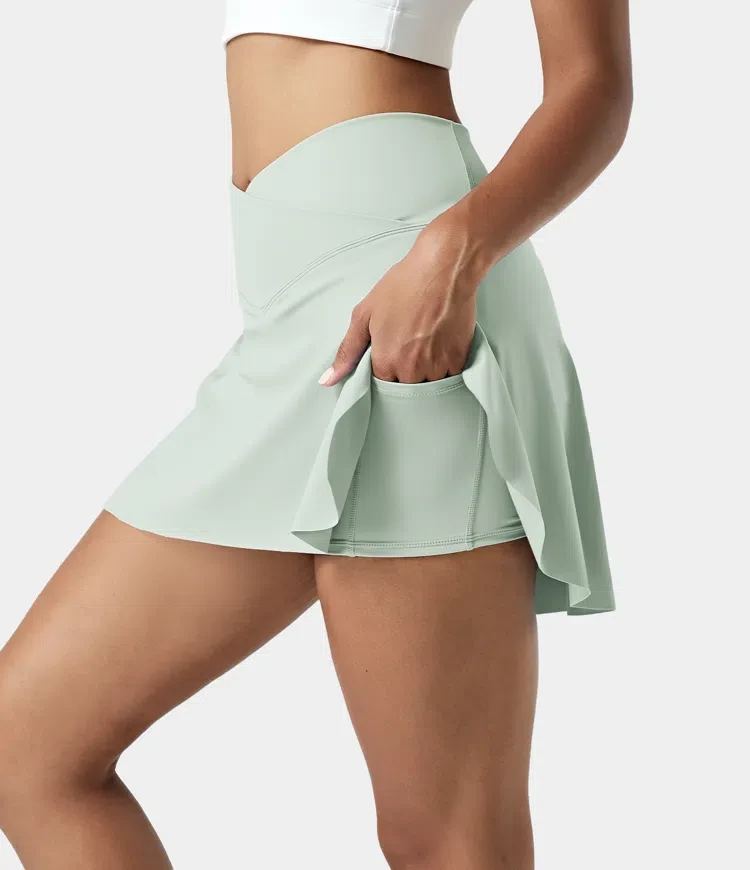 Cloudful™ Cool Touch Tennis Skirt-Lucid with Side Pocket