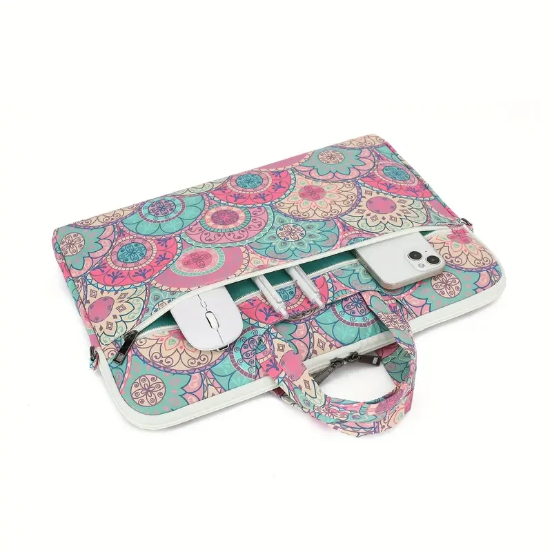 Canvaslove Colorful Lightweight Laptop Shoulder Bag – Stylish Briefcase for 14-inch, 15.6-inch, and 16-inch Laptops