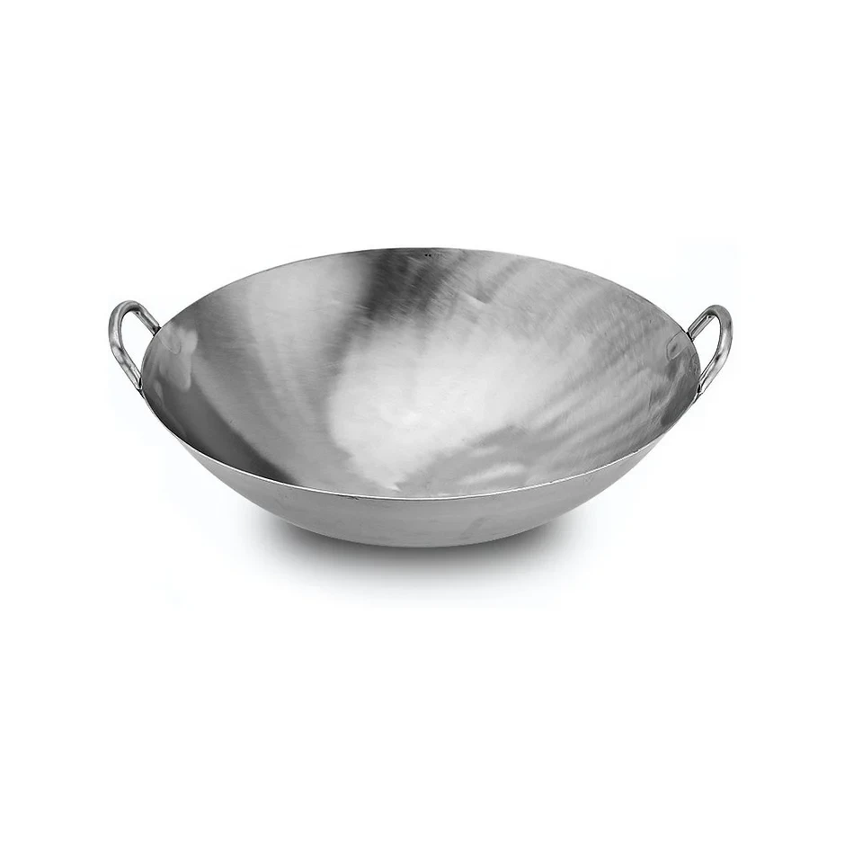 Wok Steel 16" 40cm Hand Pressed