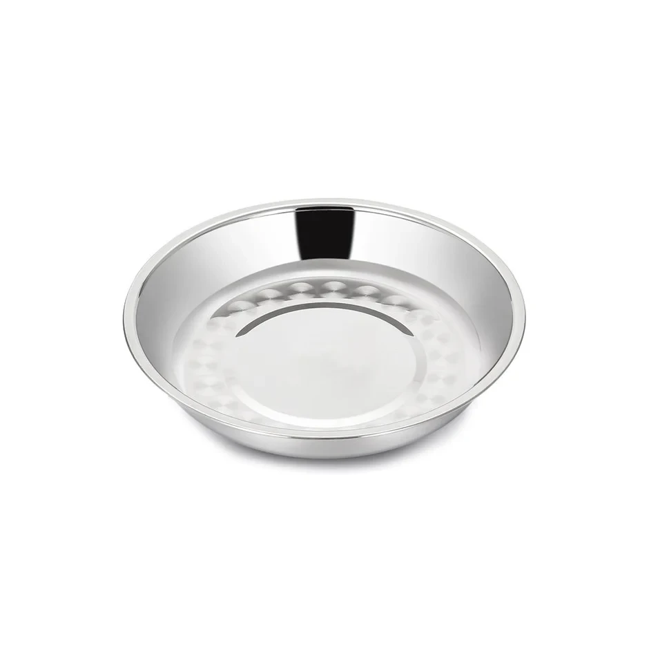 Stainless Steel Deep Dish Round 12cm