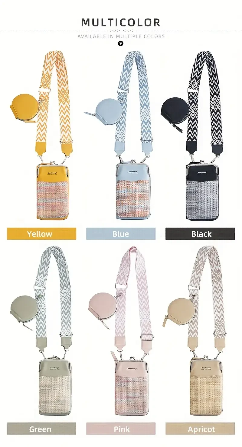 Baellerry Women’s Mini Crossbody Bag – Vibrant and Stylish Accessory for Everyday Use