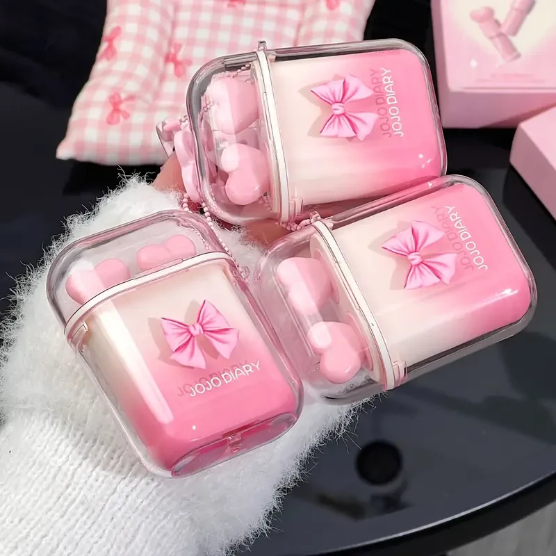 JOJO DIARY Sweetheart Lip Gloss Set – Mirror Gloss with Long-Lasting Color and Matte Finish