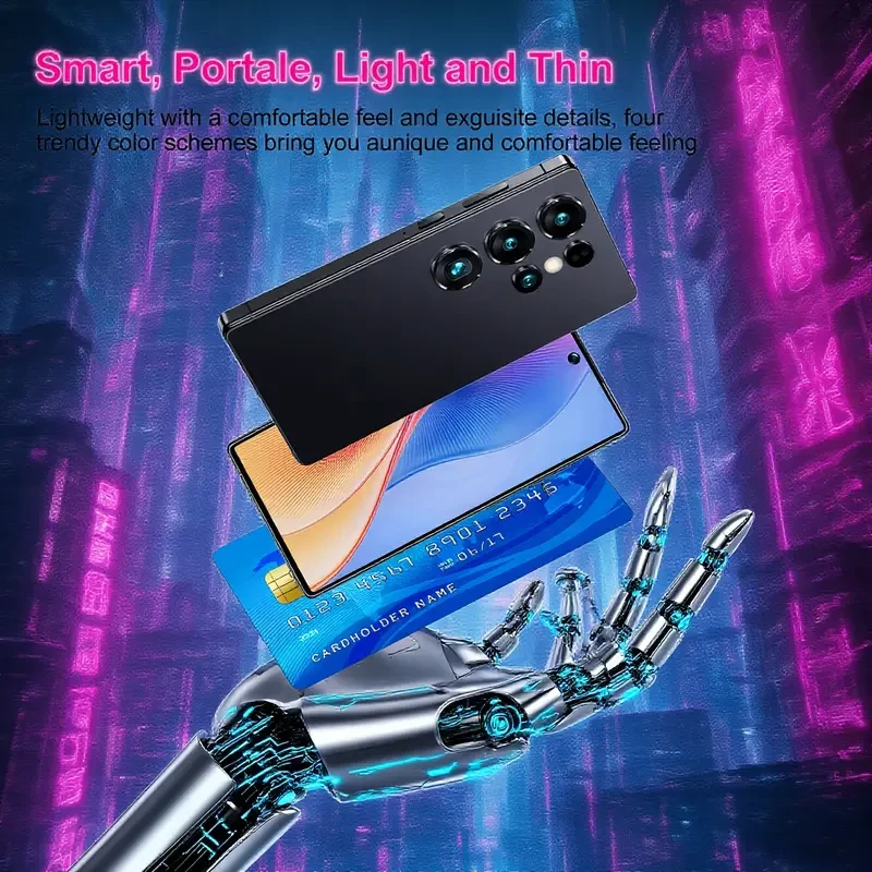 S25 Ultra 2025 New 4.5" High-Definition Large-Screen Smart Phone – Multifunctional and Perfect for Gifts