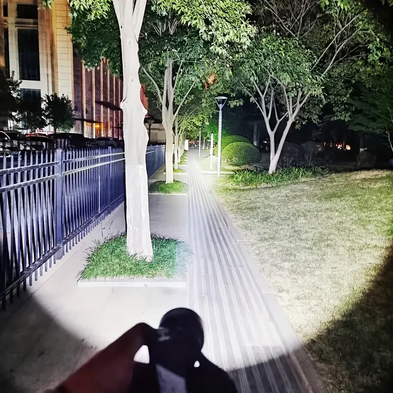 Ultra-Bright LED Headlamp – 3000 Lumens, Rechargeable with 800m Beam Distance for Outdoor Adventures