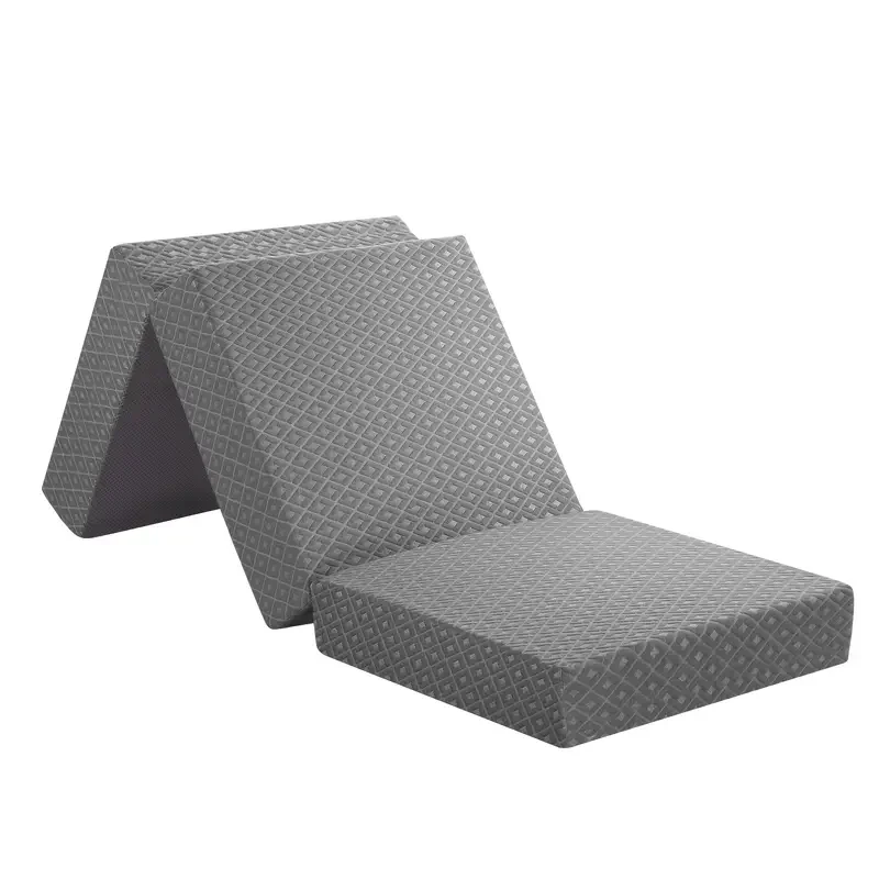 Luxdream Single Mattress Trifold Foam Sofa Bed – Portable and Comfortable Sleeping Solution for Home and Travel