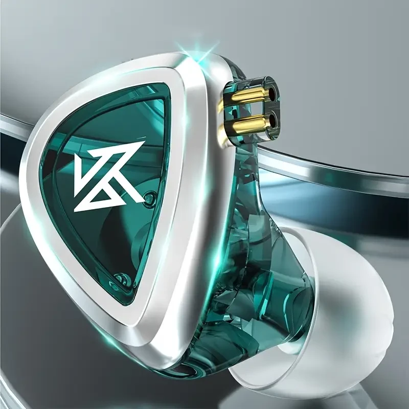 KZ EDA Hi-Res IEMs — Detachable In-Ear Monitors for Music, Gaming & Recording