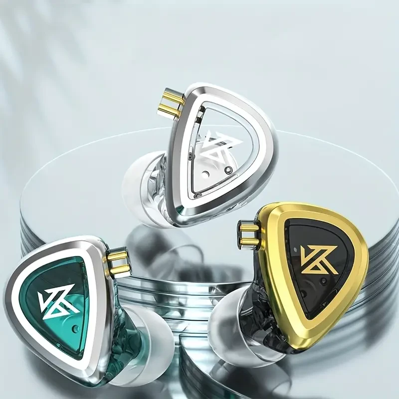KZ EDA Hi-Res IEMs — Detachable In-Ear Monitors for Music, Gaming & Recording