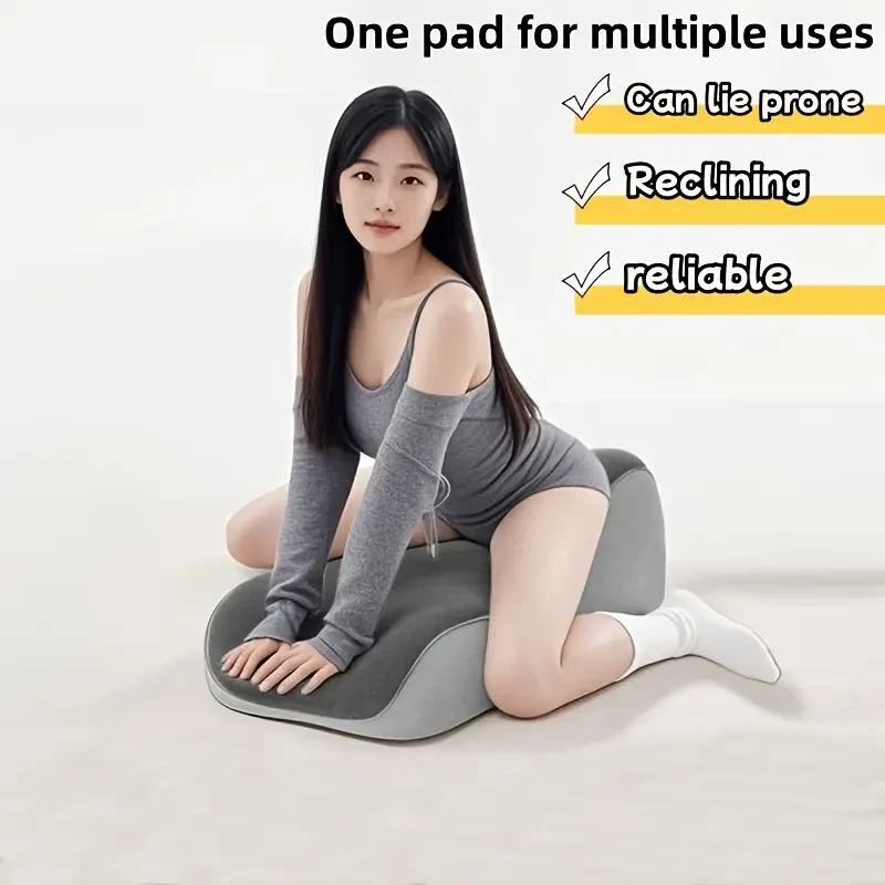 Contemporary Black Couple Pillow – Ultra-Soft Reboundable Memory Foam Pillow with Zipper Closure