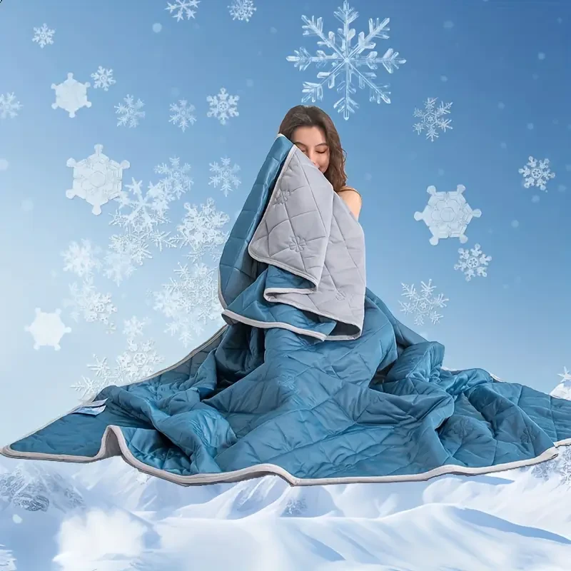 Large Summer Cool Blanket for Hot Sleepers – Stay Cool and Comfortable All Summer Long