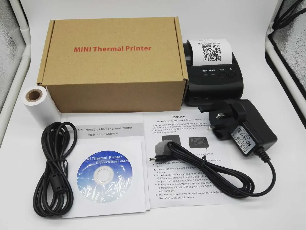 Portable Bluetooth printer