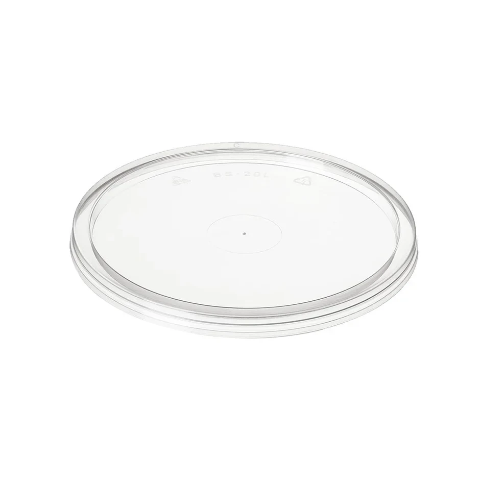 Plastic Round Lids 50pcs