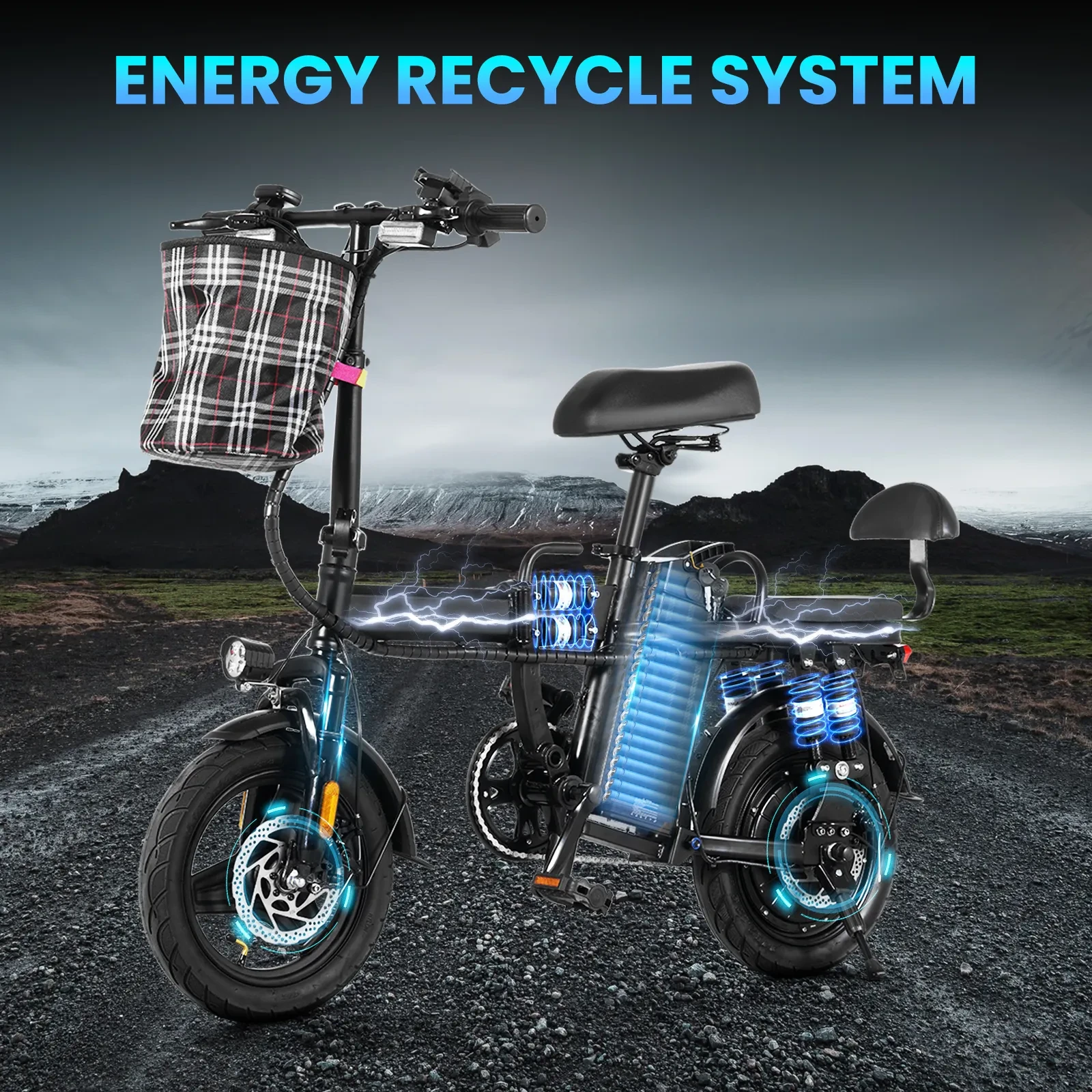 Electric Bicycle-A9,No Delivery To Remote Areas
