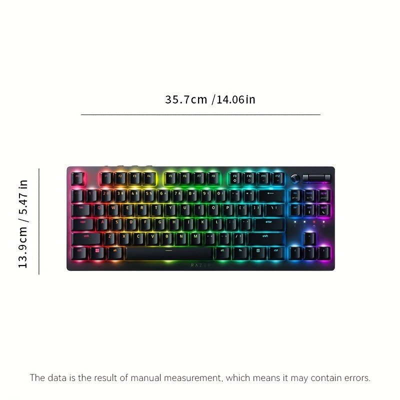 Razer DeathStalker V2 Pro Wireless Low-Profile Optical Gaming Keyboard – Ultra-Slim, Wireless, Chroma RGB