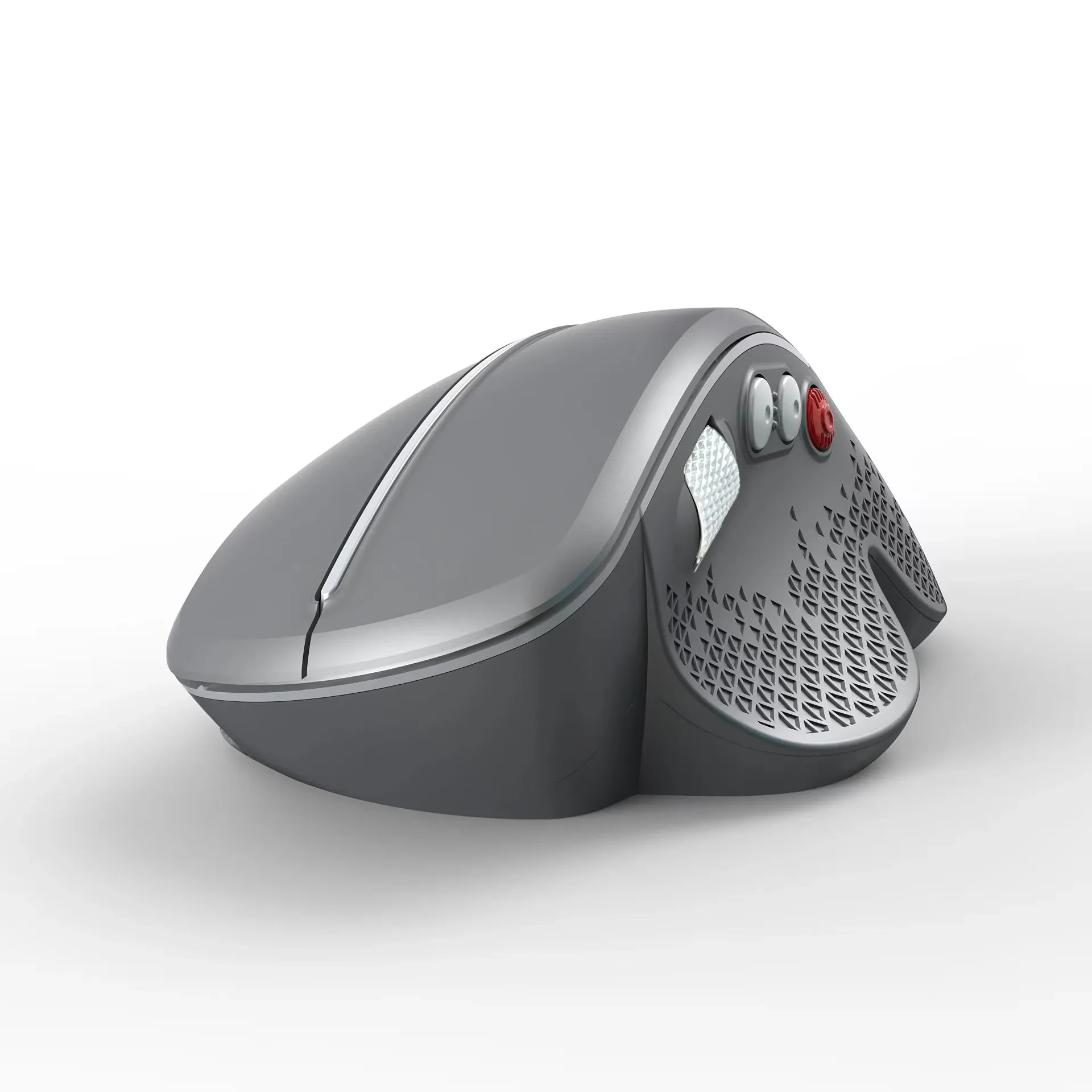Wireless Vertical Mouse Side Roller Ergonomics