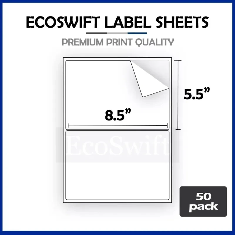 A4 Sticker Papers Label Printing
