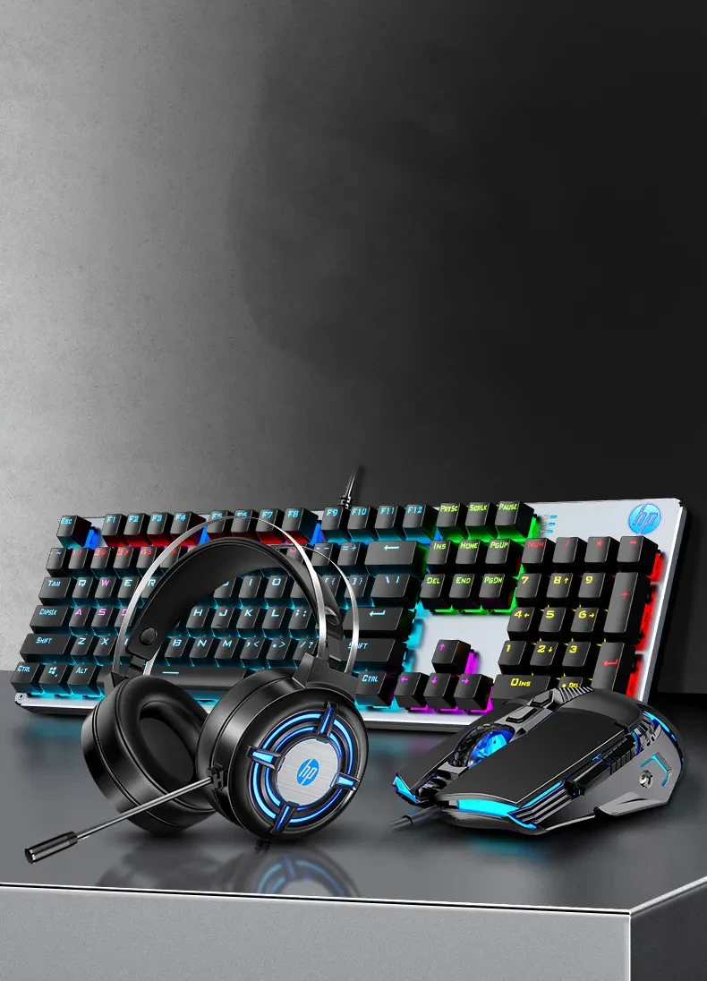 Punk office wired mechanical keyboard