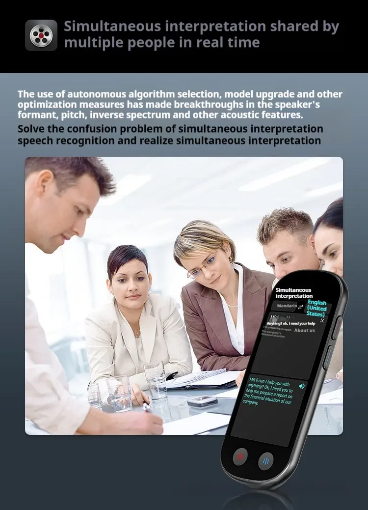 Multi-language Simultaneous Interpretation Translator