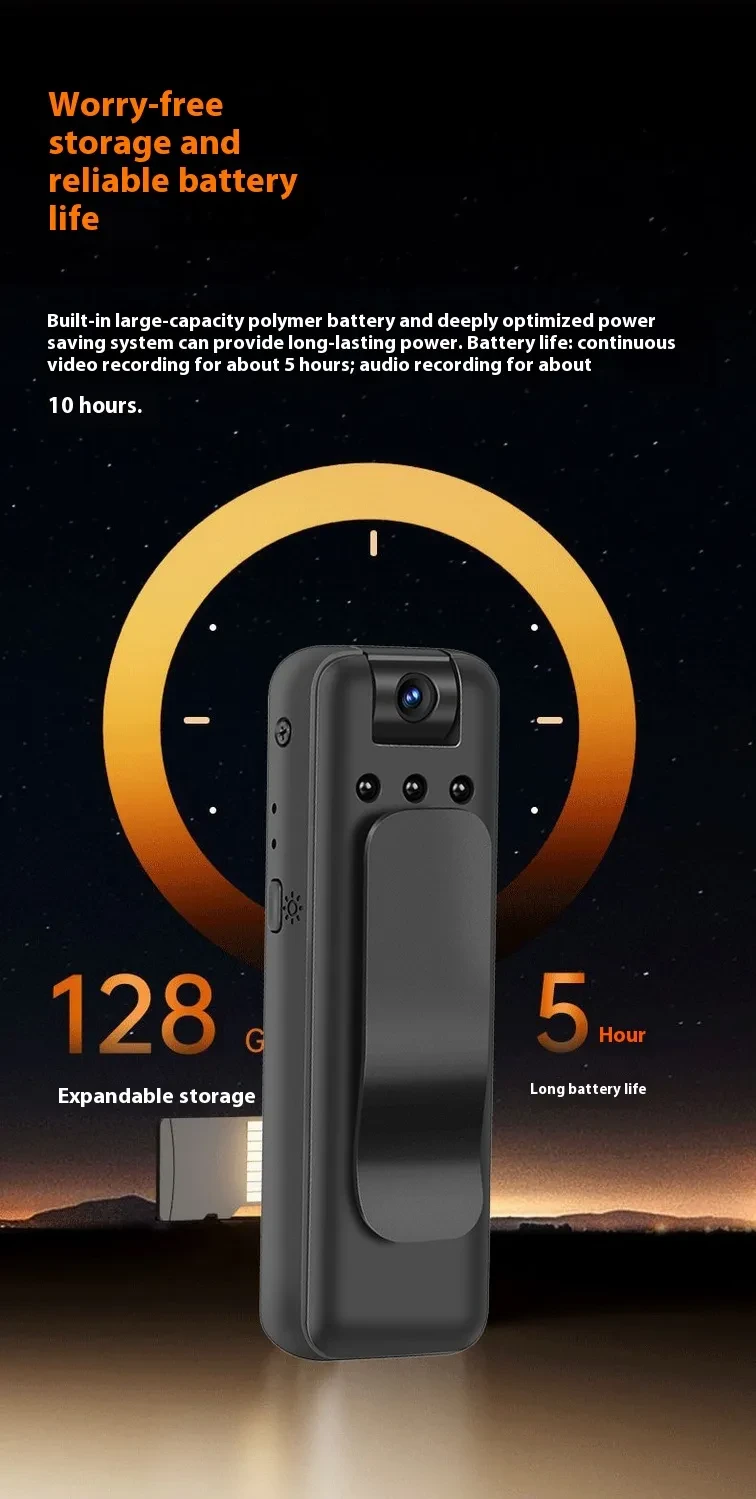 Back Splint Camera Conference Wifi Surveillance Camera