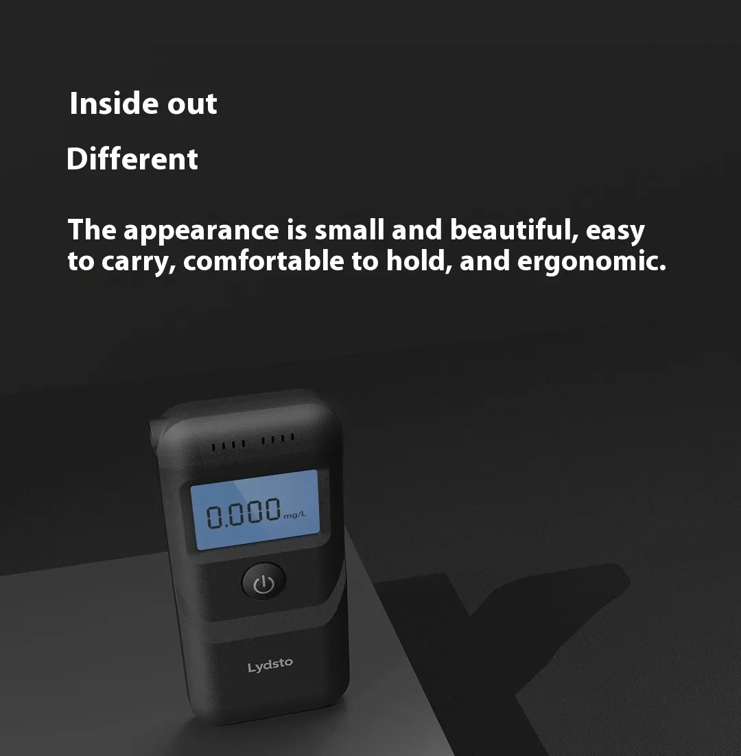 Household Alcohol Tester Convenient Drinking Breath Check Drunk Driving Height Detector