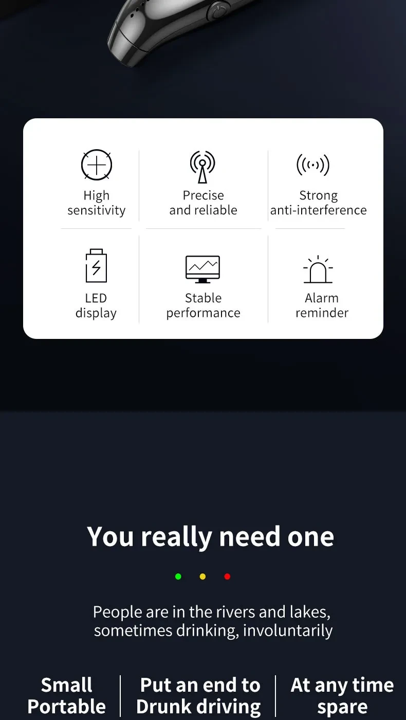 High-precision Alcohol Tester Blow Type