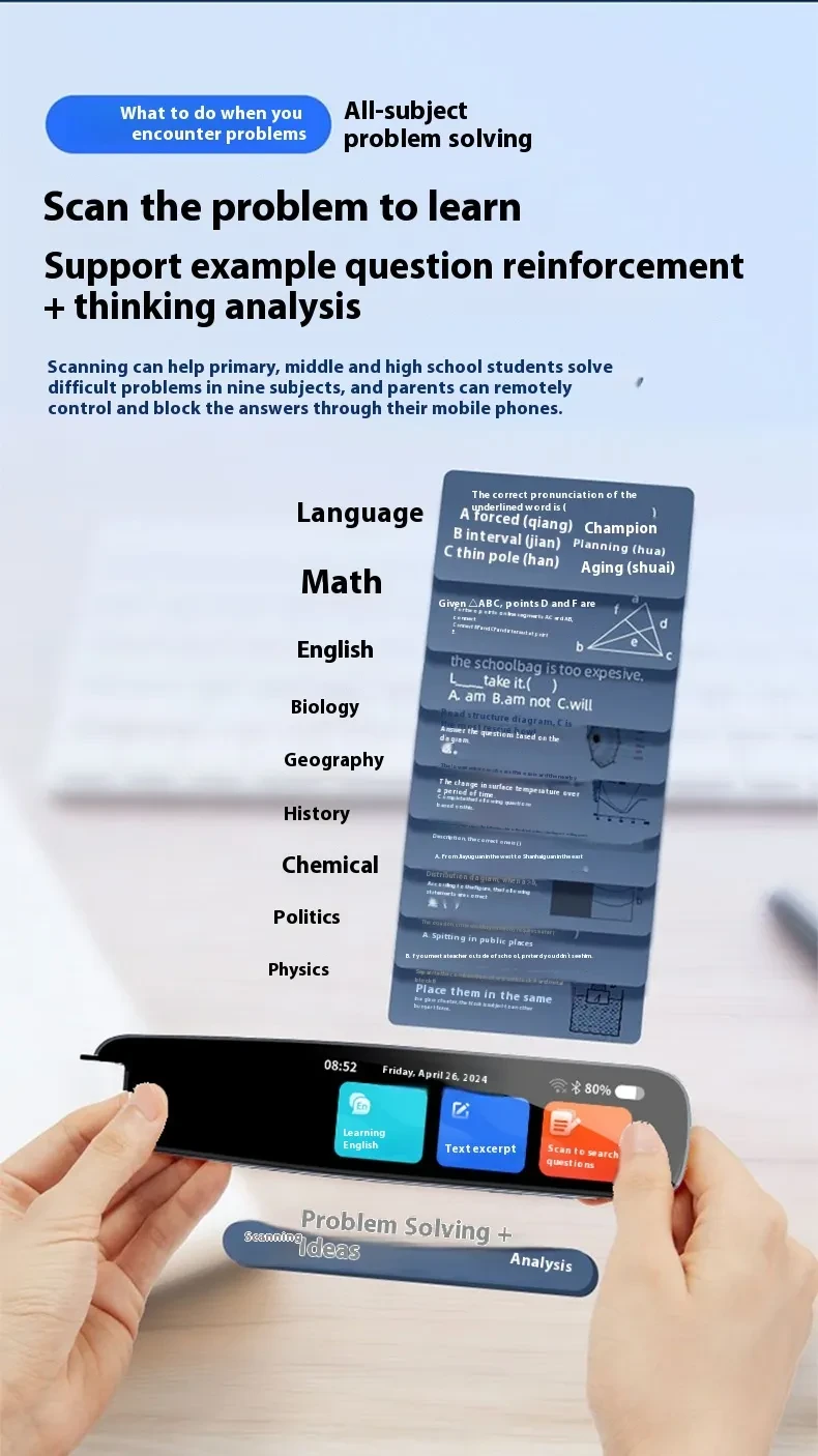 Talking Pen Universal Offline Scan Translation Dictionary Pen English General Practice Scan Pen For Study