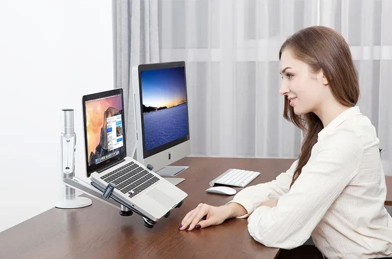 Dual Arm Laptop Stand Holder