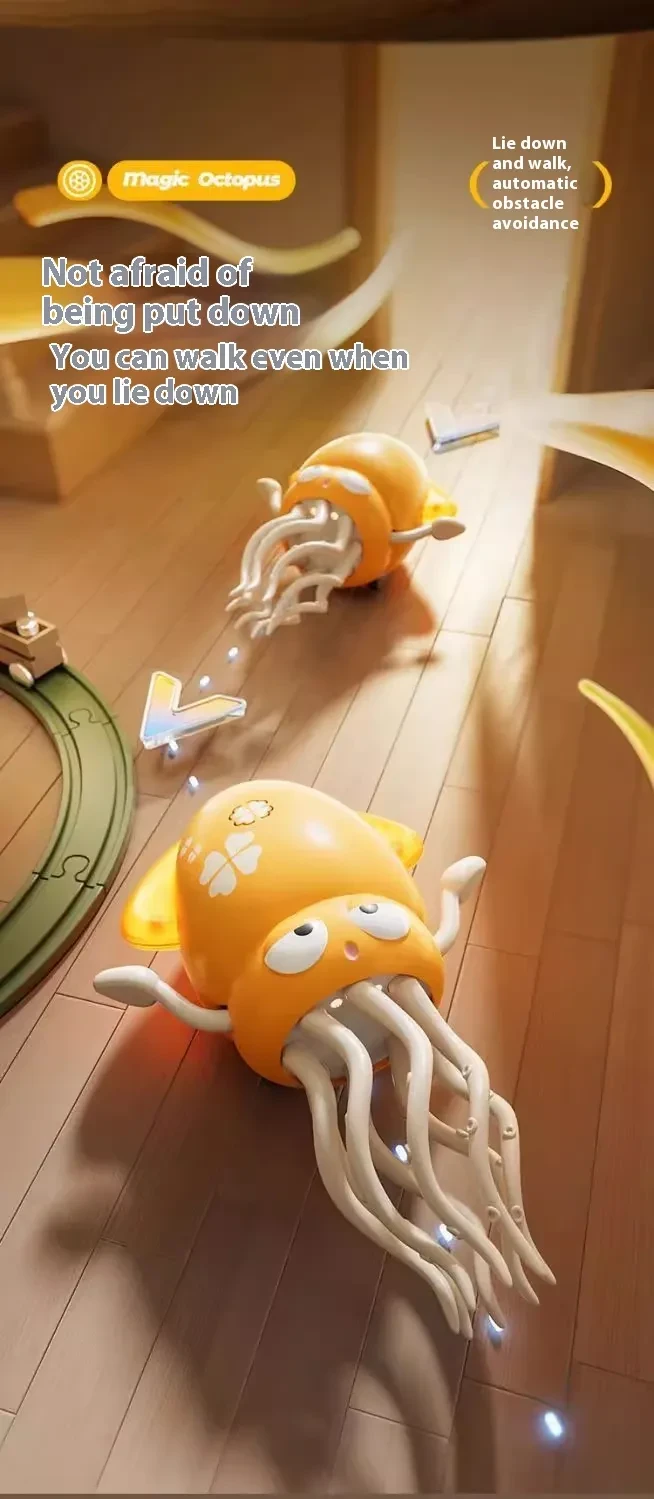 Electric Dancing Octopus Toy