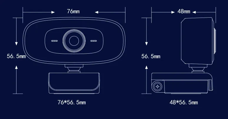 Computer Camera Usb 2K 400W Pixels