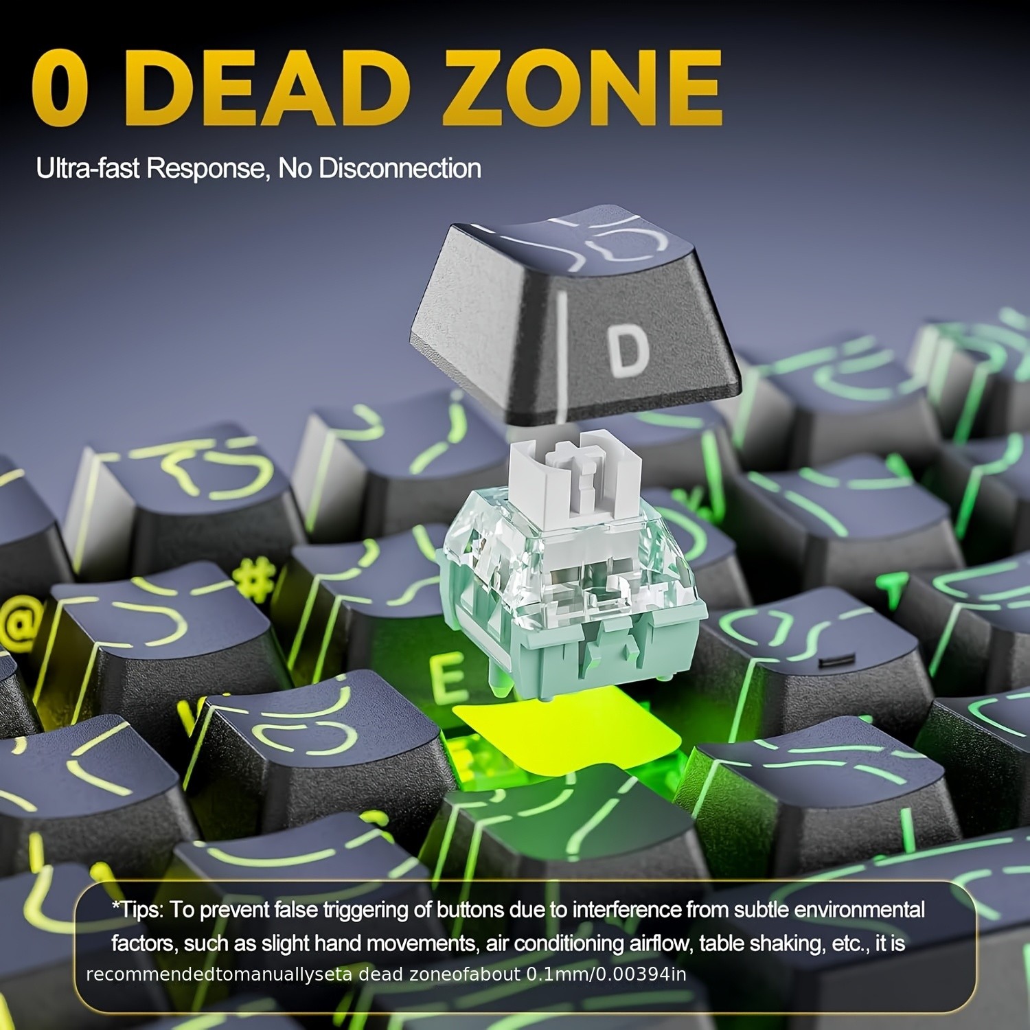 ATTACK SHARK X68 HE 8000 Hz Rapid Trigger Gaming Keyboard