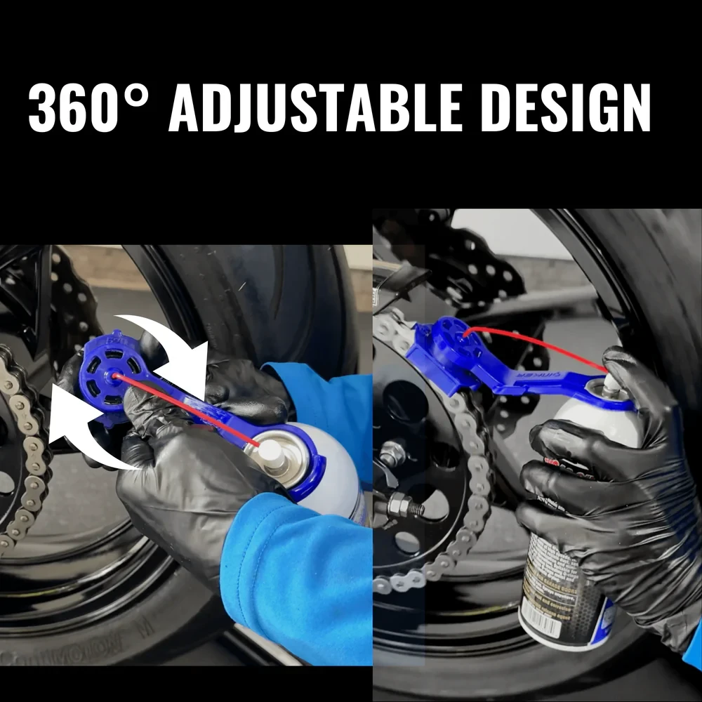 Oinker™ Precision Chain Lube Applicator for Motorcycles