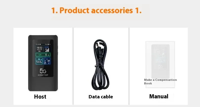 5G Netcom 4400 MA Portable Wi-Fi Router Wireless