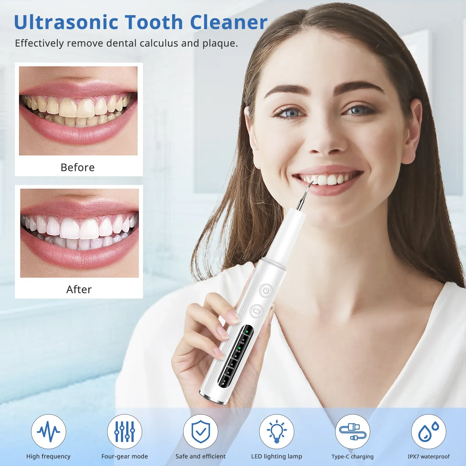 Ultrasonic Teeth Cleaner Household Charging