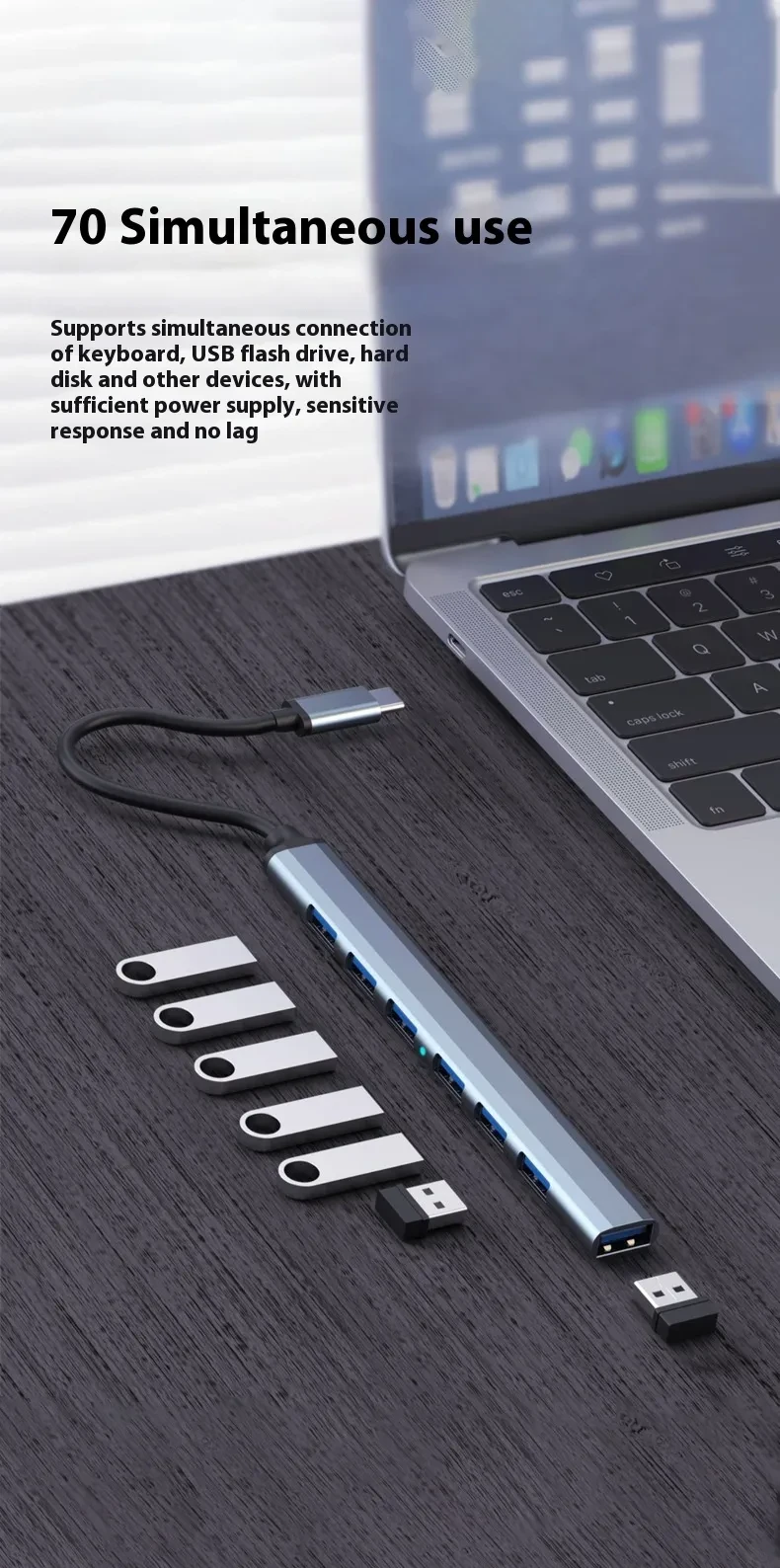 Notebook USB Converter Adapter Suitable For Computer Interface Expansion Dock