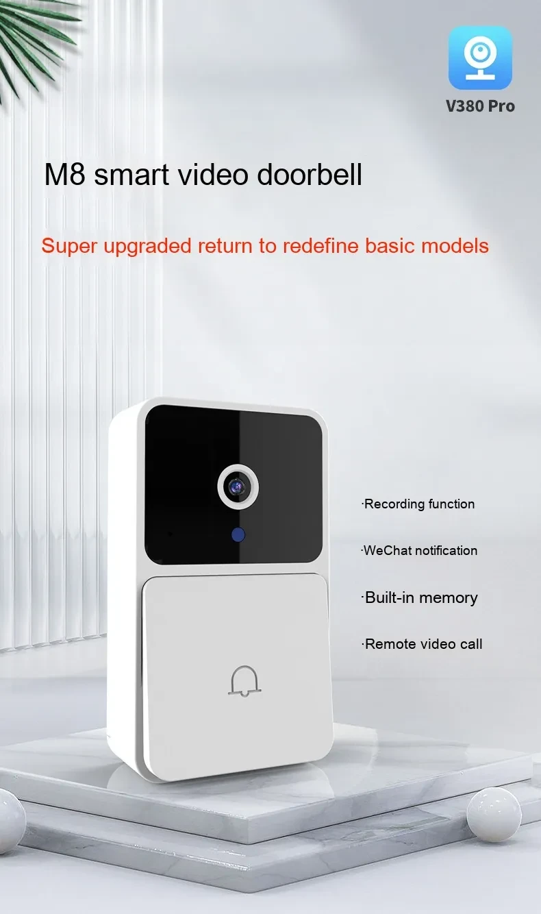 Wireless Visual Home Smart Doorbell Camera