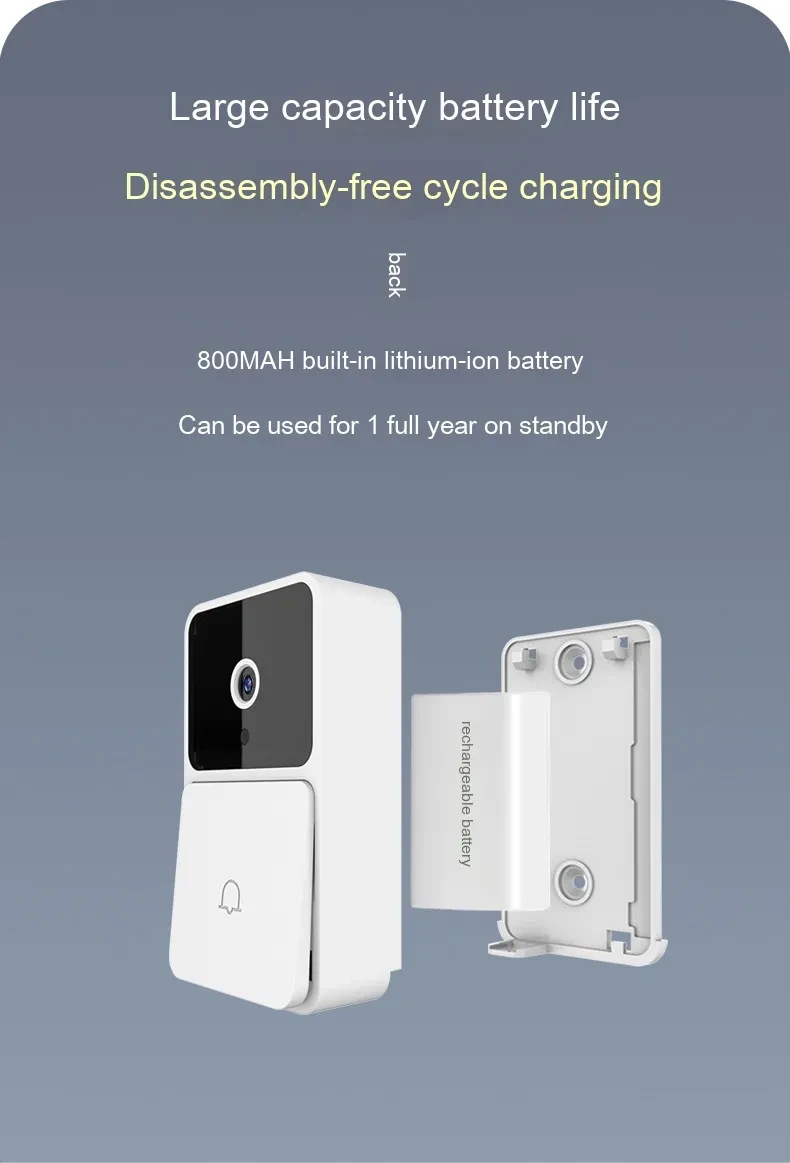 Wireless Visual Home Smart Doorbell Camera