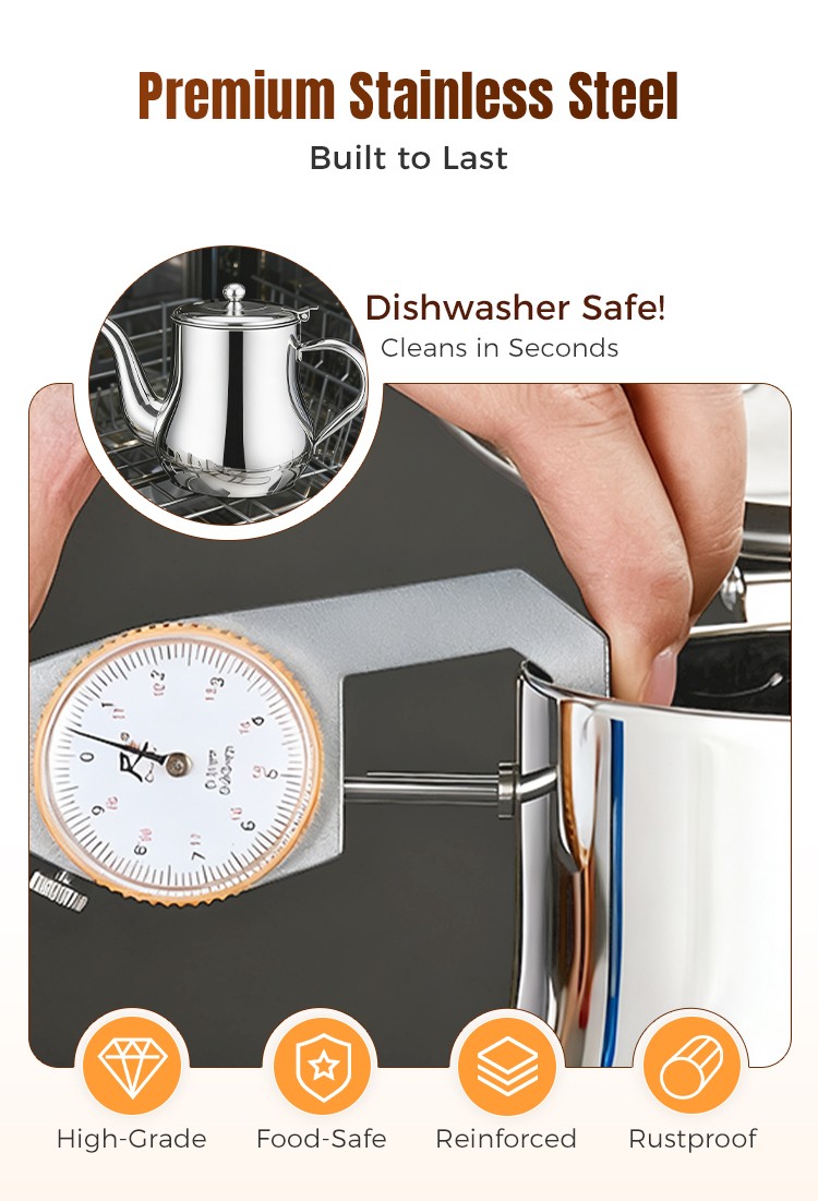 Stainless Steel Grease Strainer & Oil Storage Pot with Mesh Filter