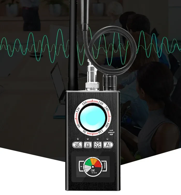 Description Material Plastic Product Attributes Battery Contains Package Size 180*80*50(mm) Product information: Material: ABS plastic Battery capacity: 1000mA Alarm Mode: Vibration Alarm/Voice Alarm Detection frequency band: 1-6.5 (MHz) Model: K88 Prof