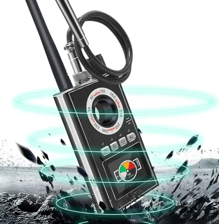 Description Material Plastic Product Attributes Battery Contains Package Size 180*80*50(mm) Product information: Material: ABS plastic Battery capacity: 1000mA Alarm Mode: Vibration Alarm/Voice Alarm Detection frequency band: 1-6.5 (MHz) Model: K88 Prof