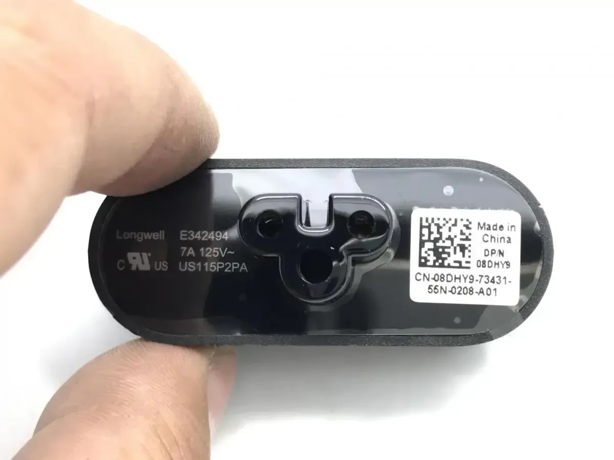 Notebook power head Folding plug with two forks and plum tail