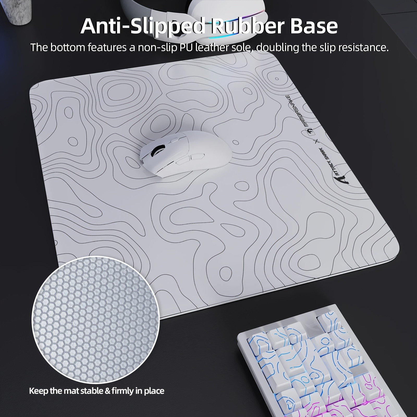 ATTACK SHARK CM05 Gaming Mouse Pad