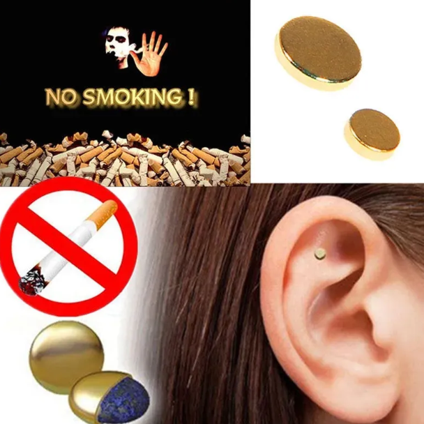 ZeroSmoke Quit-Smoking Magnet Earrings – Auricular Therapy Made Simple