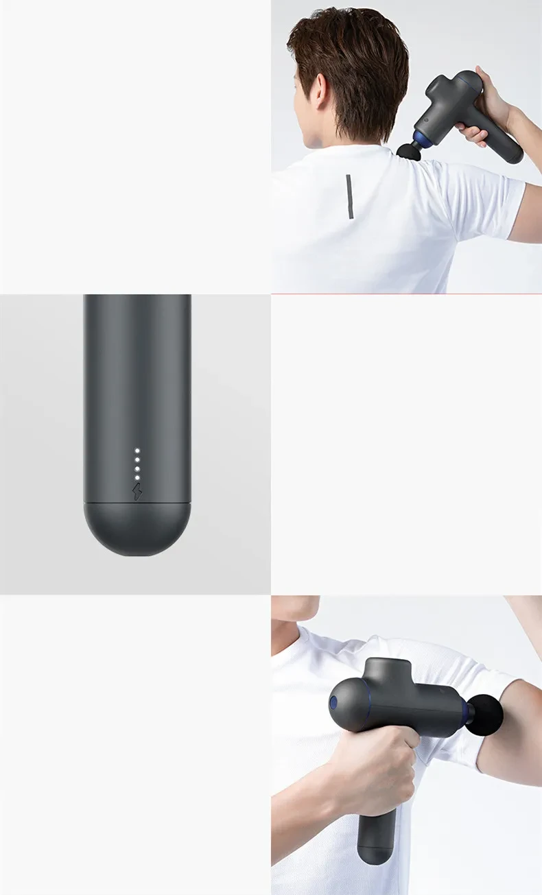 Electric Massage Gun Fascia Stick Fitness Impact