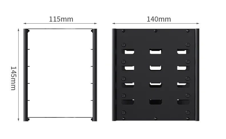 Manufacturer 3.5-inch Hard Drive Storage Bracket 5-layer Hard Drive Storage Bracket