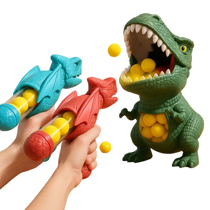 ChompShot™ Foam Ball Blaster with Dino Target