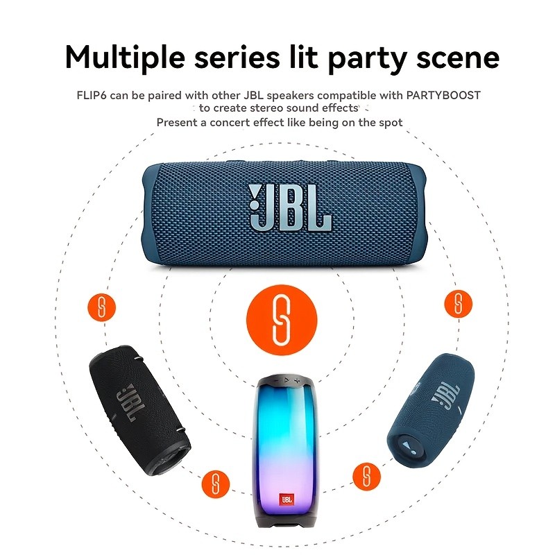 JBL Flip 6 Wireless Speaker – Big Sound Meets Portable Style