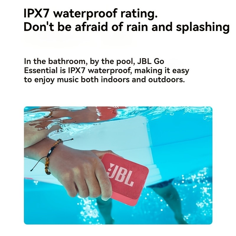 JBL GO ESSENTIAL Wireless Speaker – Mini Size, Mighty Sound